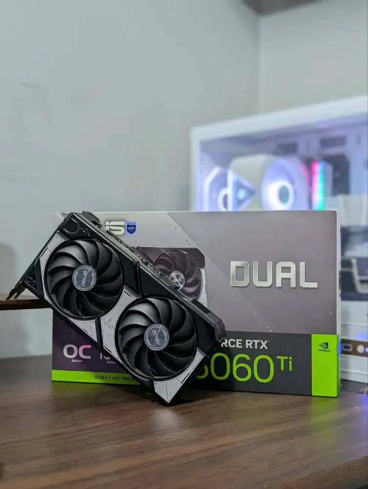 Asus Dual RTX 5060 TI 16GB Fullset Garansi 2028