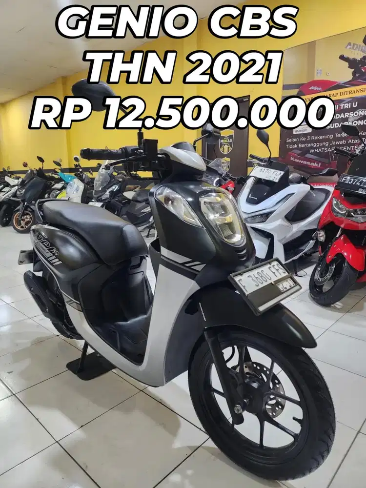 HONDA GENIO CBS THN 2021
