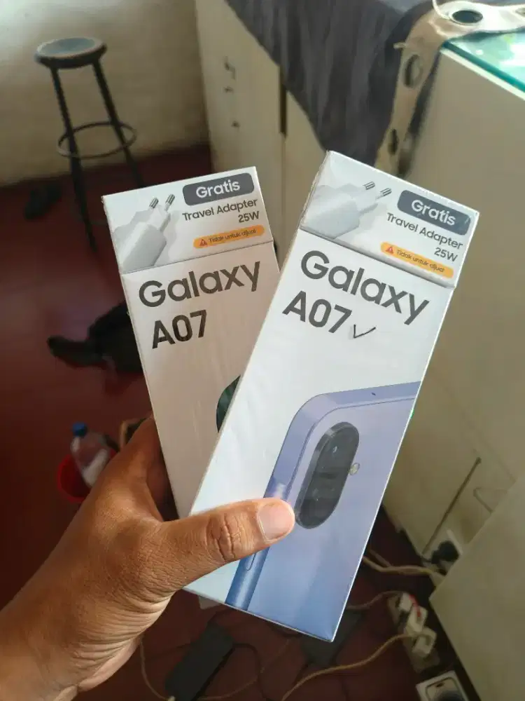 New Samsung galaxy A07 4/64 garansi resmi 1 tahun