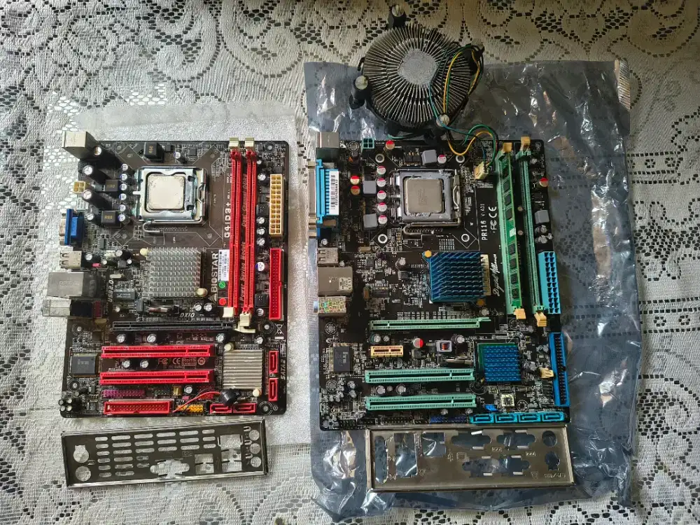 Motherboard + Processor