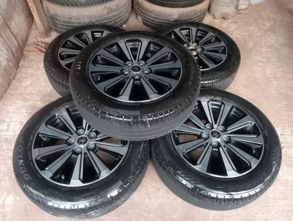 Velg dan Ban isi 5 Originalnya New Avanza tipe G Ring 16