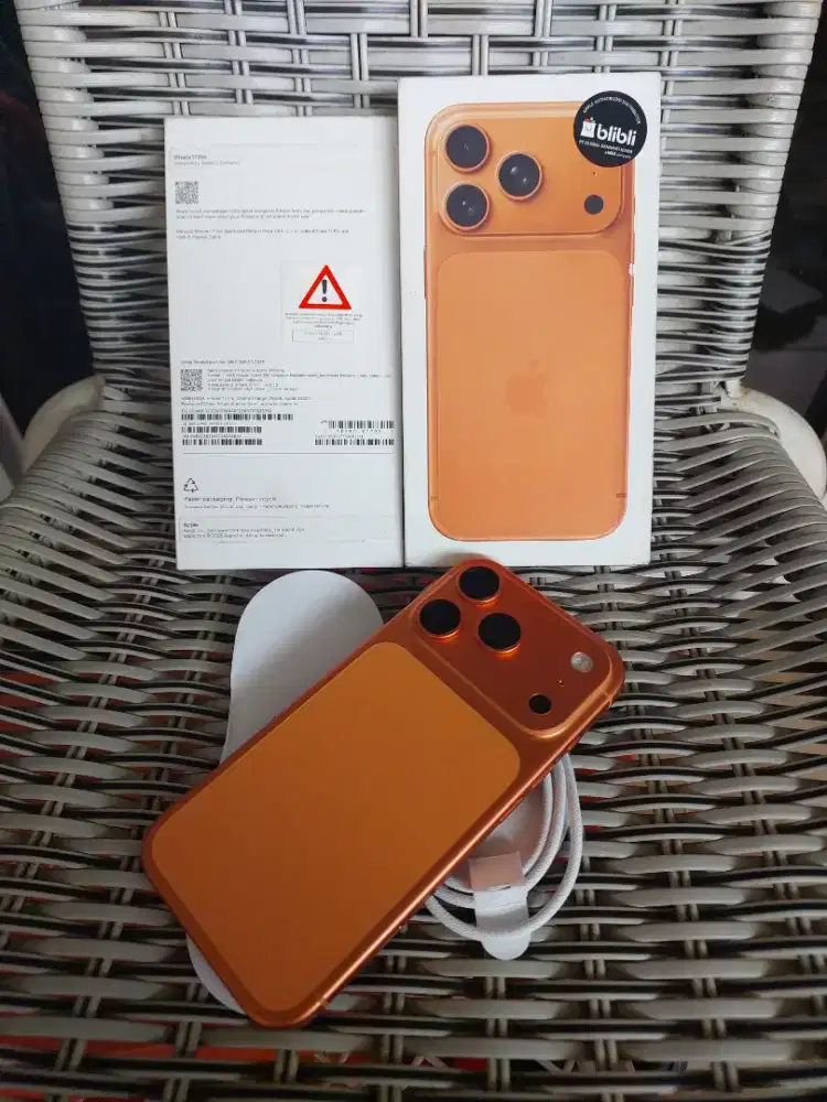 Iphone 17 pro 256 gb resmi indo sa/a fullsrt original garansi on