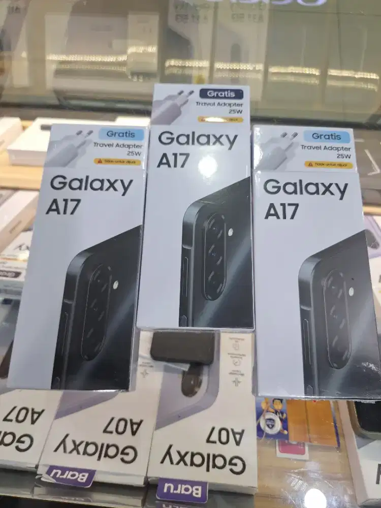 Samsung A17 4G ram 4+4/128gb Bonus Adapter 25watt