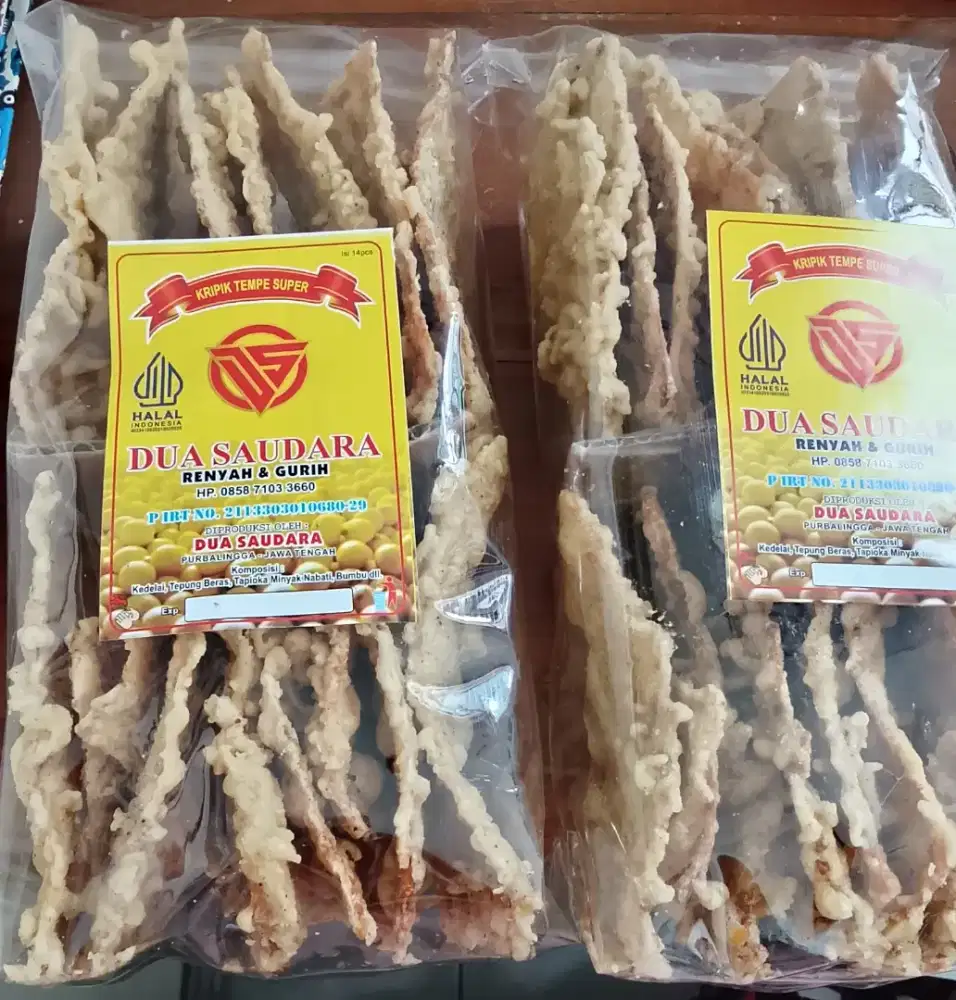 Keripik tempe DUA SAUDARA
