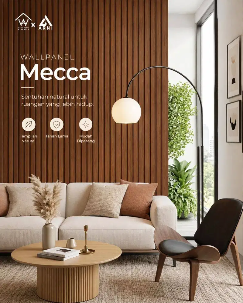 Wallpanel Mecca | Panel Dinding Modern | Terima Jasa Pasang