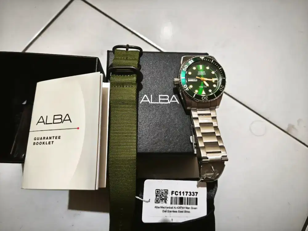 Jam tangan ALBA Automatic Mulus Seperti Baru.