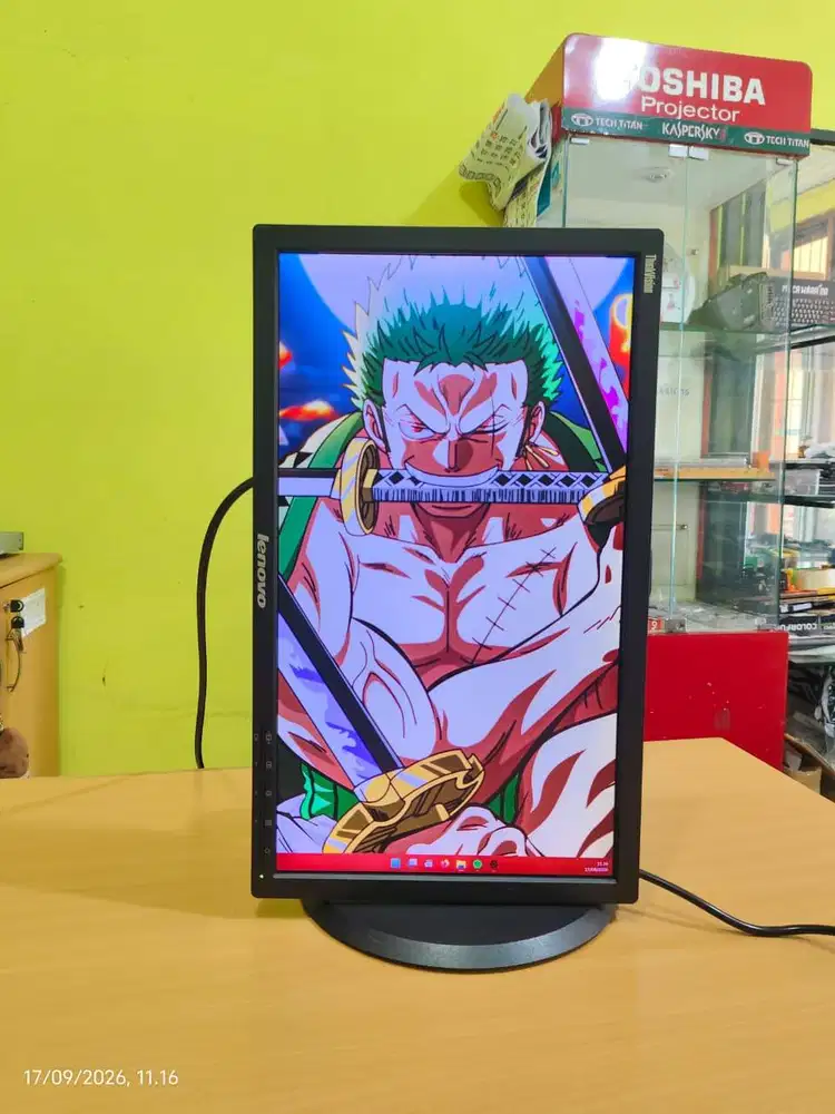 Monitor led wide 20 inch lenovo hdmi