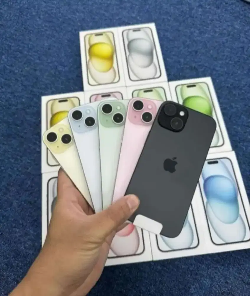 iPhone 15 128 GB New iBox , Garansi Resmi iBox 1 Tahun