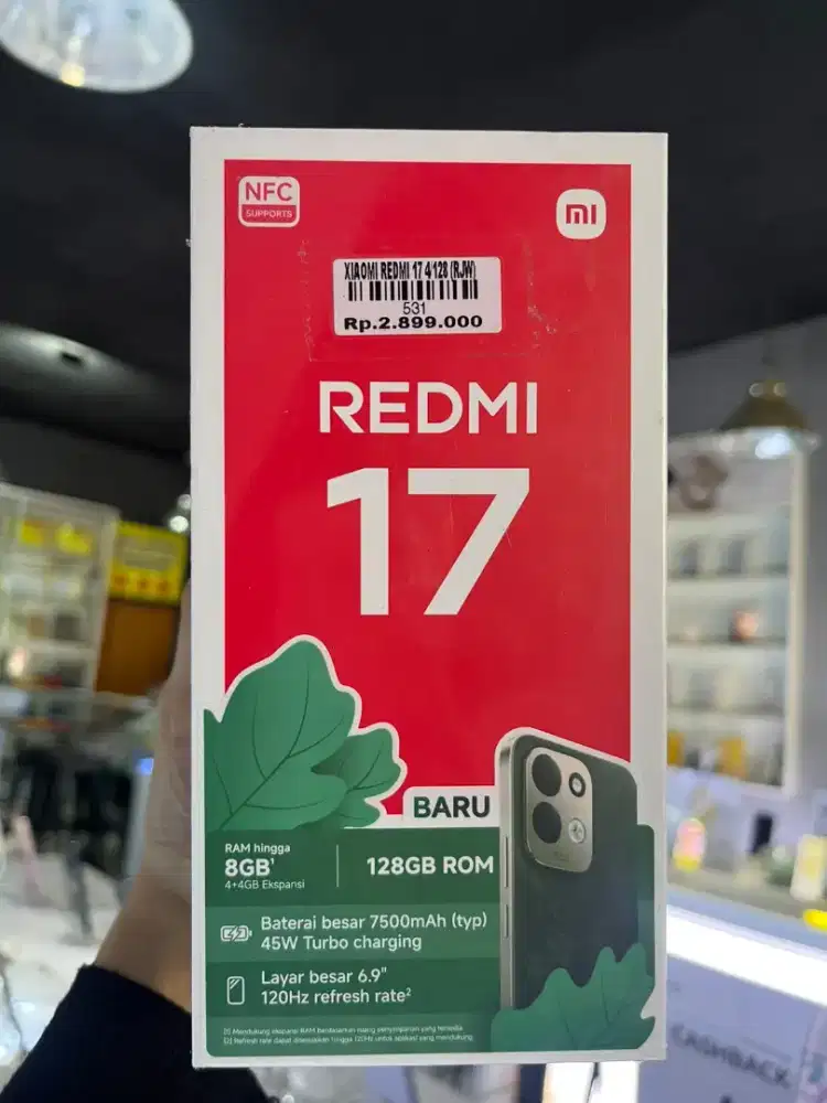 Xiaomi redmi 17 4/128gb ATLANTIS DAHSYAT