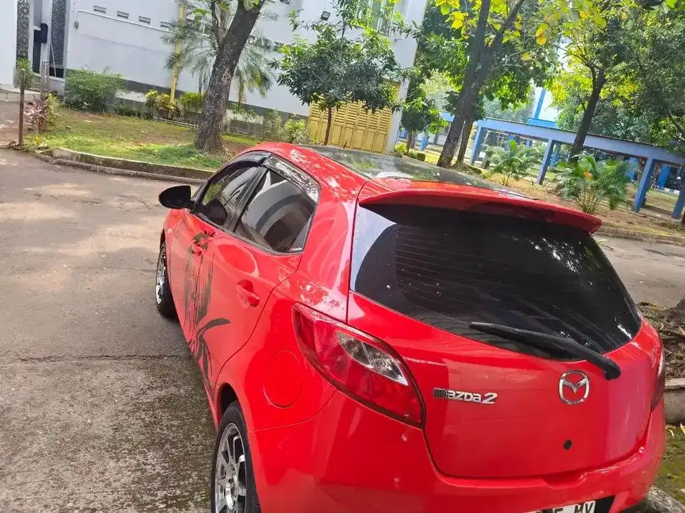Mazda 2 1.5 Bensin AT 2013 Merah | KM 130-135 Ribu | 95 Juta Nego