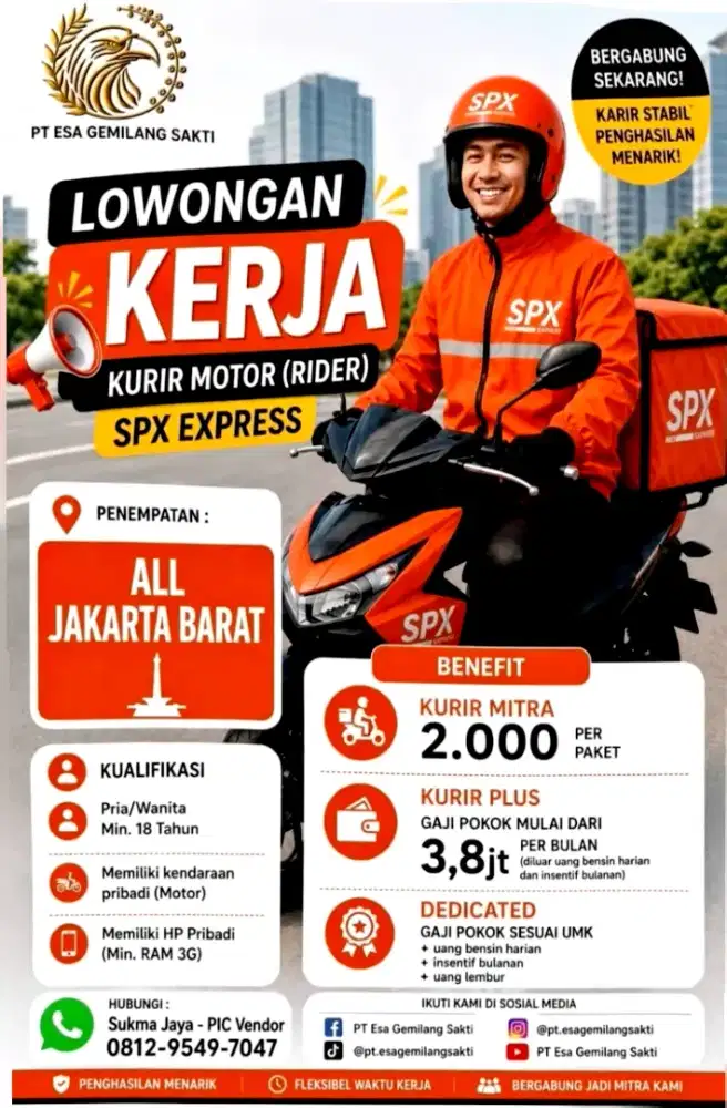Kurir paket SPX