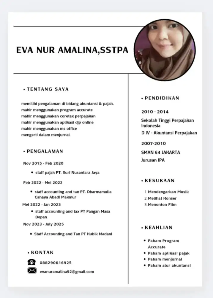 Supir / accounting
