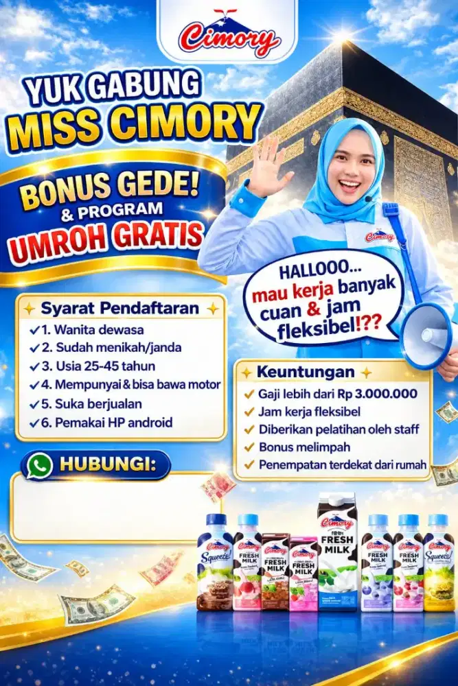 Lowongan Pekerjaan Miss Cimory