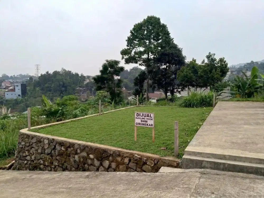 Tanah Kavling Hook Strategis di Girimekar Bandung