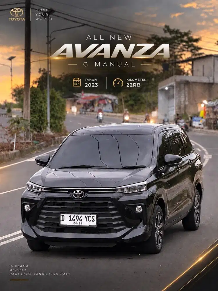 Allnew avanza G manual 2023