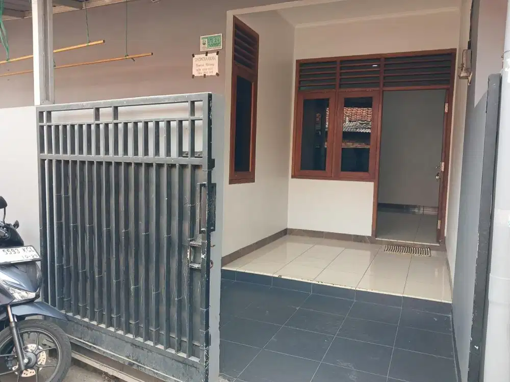 Dikontrakan rumah 2KT, bebas banjir, lokasi kota Bekasi
