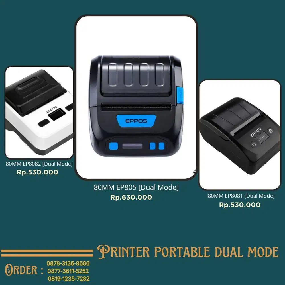 Printer Portable Dual Mode