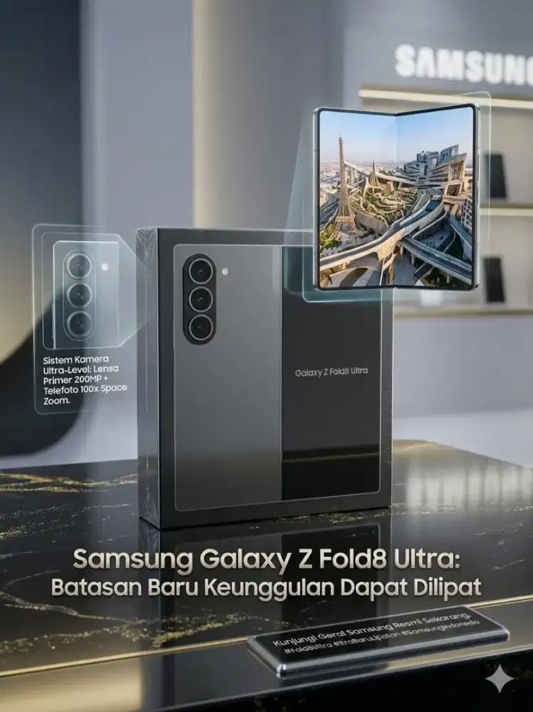 Samsung Z Fold8 Ultra, Cicilan syarat KTP bunga 0%