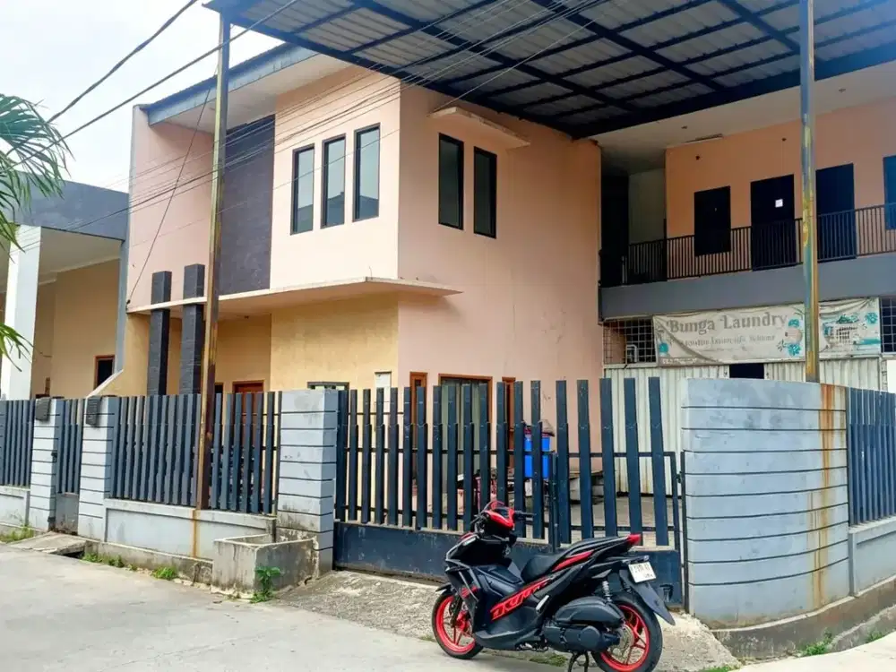 DIJUAL RUMAH / TEMPAT USAHA MULTIFUNGSI HOOK DUTRA KRANJI BEKASI | SHM, IMB & BEBAS BANJIR