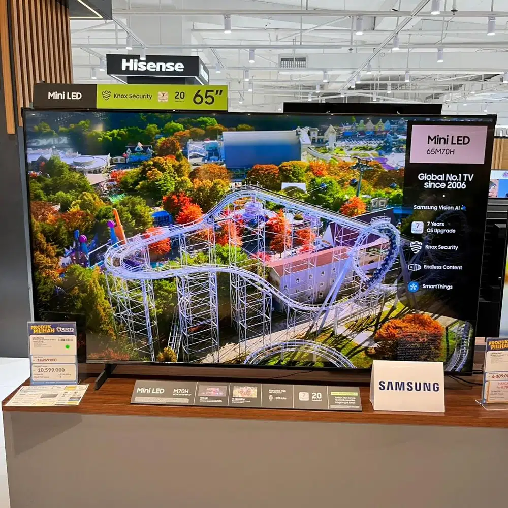 SAMSUNG 4K MINI LED SMART TV 65 INCH, BISA CICILAN 0%