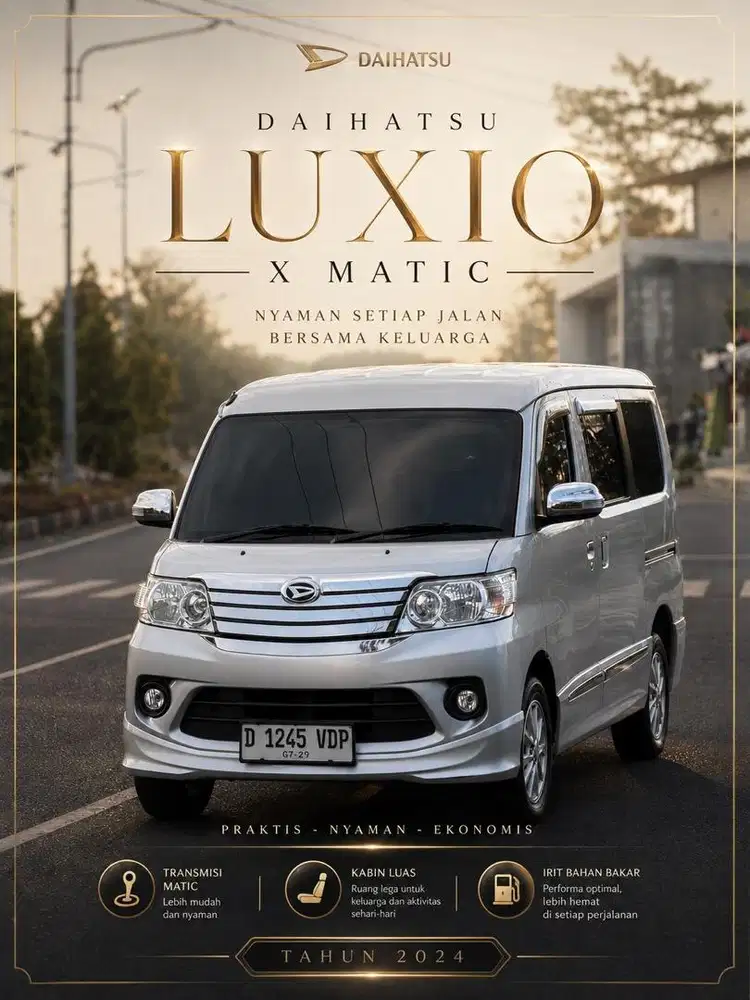 Luxio X matic taun 2024