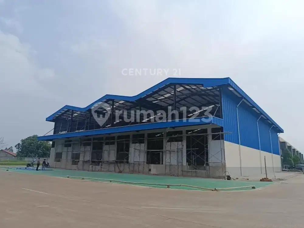 Bangunan Gudang 3 Unit Loading Dock Dekat Bandara di Tangerang