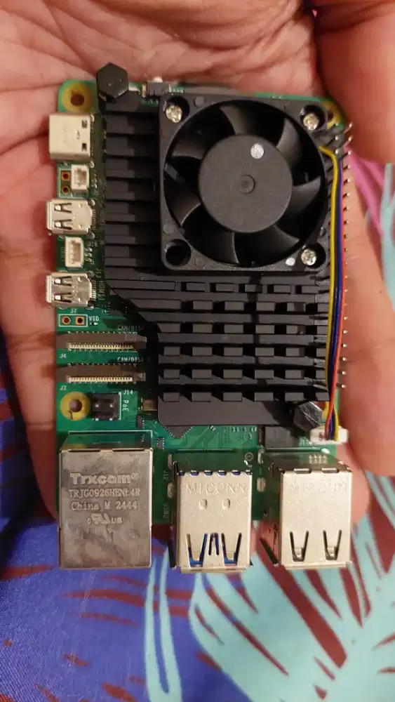 Raspberry pi 5 dgn pendingin