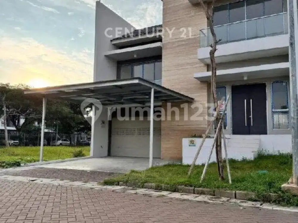 Rumah Brand New Golf Island Shadap Taman 10X25 Sudah AJB
