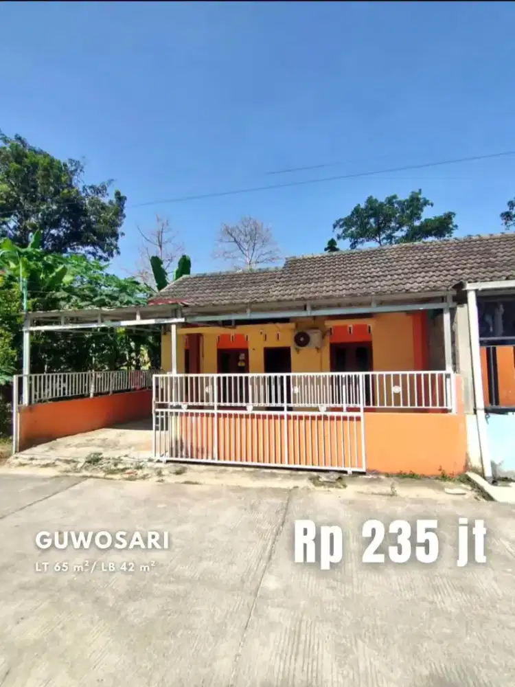 Dijual Rumah Murah di Lingkungan Asri Guwosari Pajangan