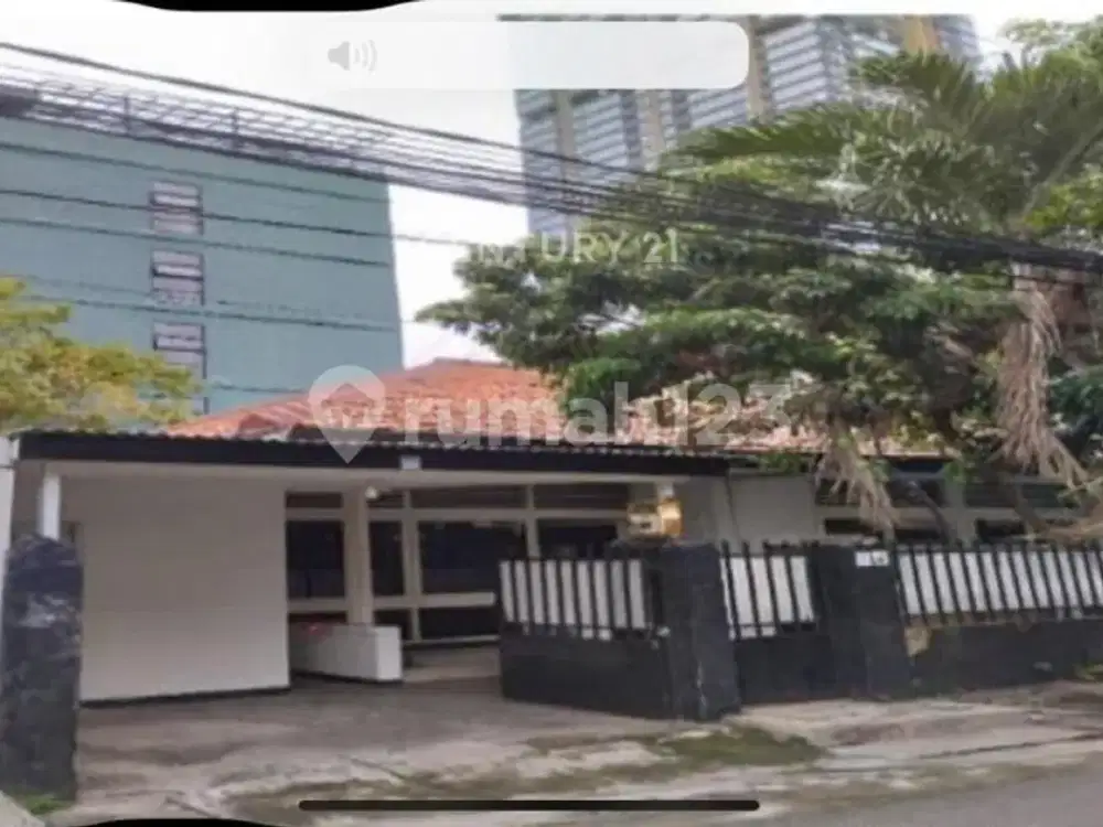 Dijual Rumah Hitung Tanah Lokasi di Kawasan Mega Kuningan