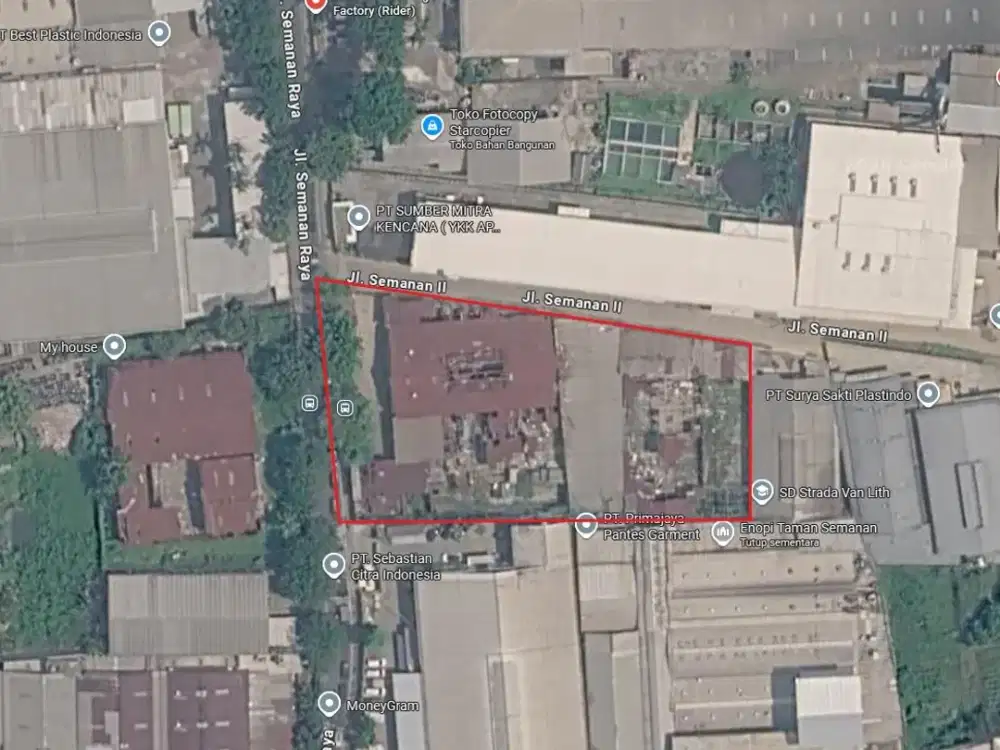 Kavling Lokasi Strategis, Zona Industri di Semanan, Kalideres *0029-Chrcrsmar*