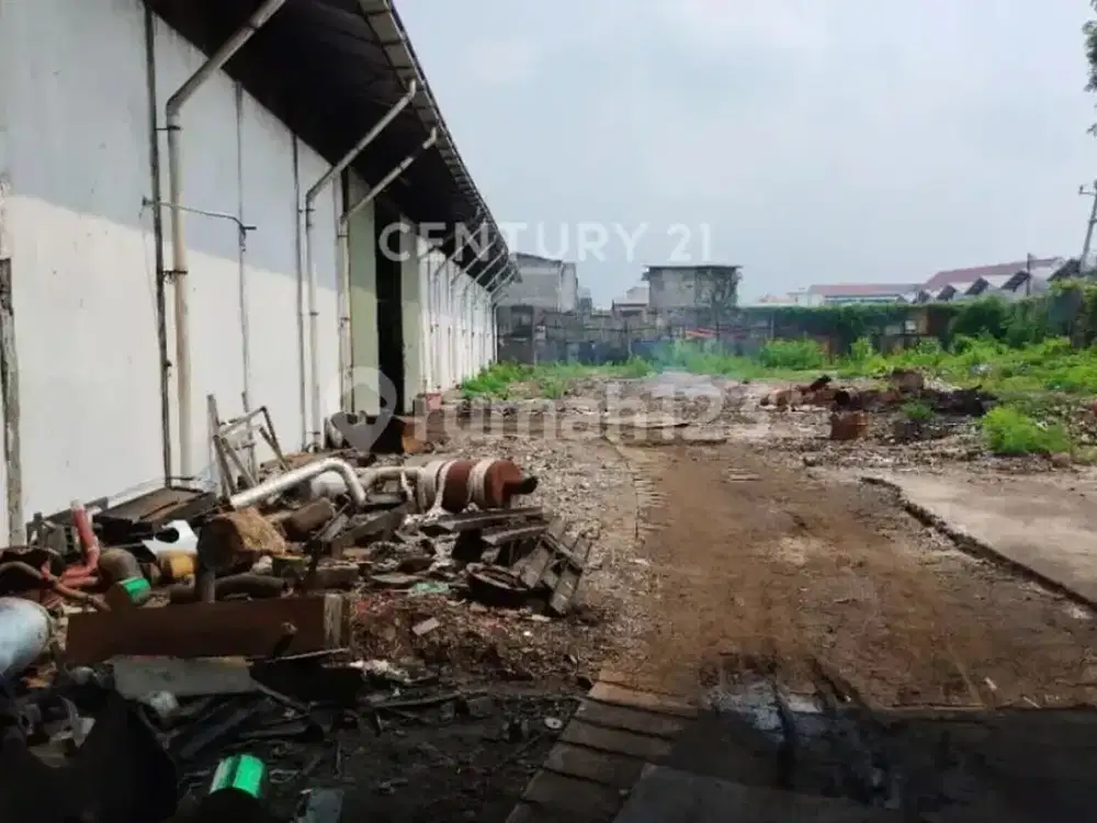 Dijual Gudang Kapuk Kamal Dekat Ring Road Cengkareng Hitung Tanah