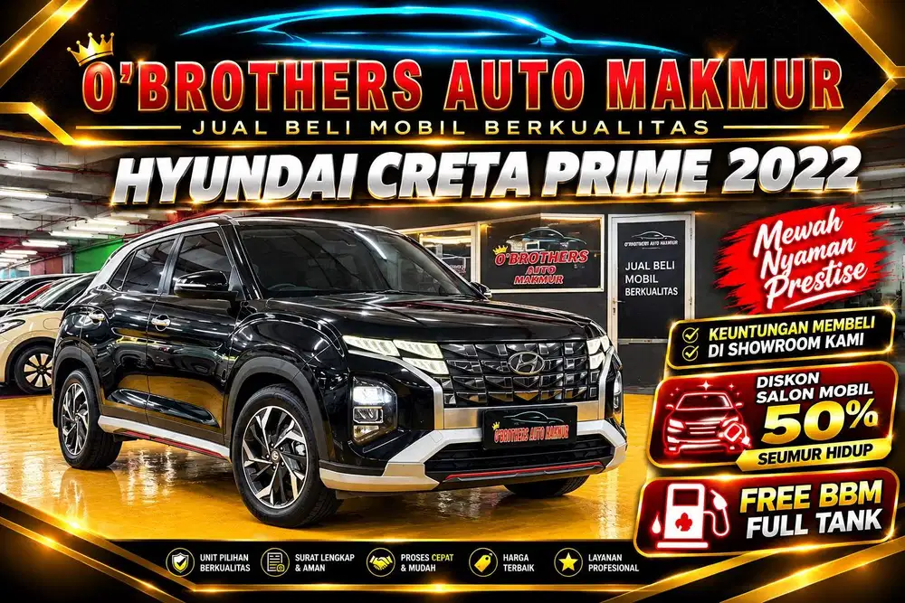 HYUNDAI CRETA PRIME IVY 2022 HITAM