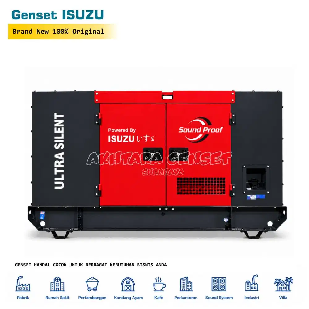 Genset Isuzu 25 Kva