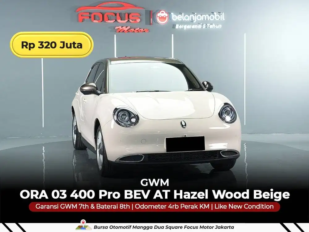[ GARANSI 5THN KM 4RB ] GWM ORA03 ORA 03 400 Pro BEV 2024/2025/2026