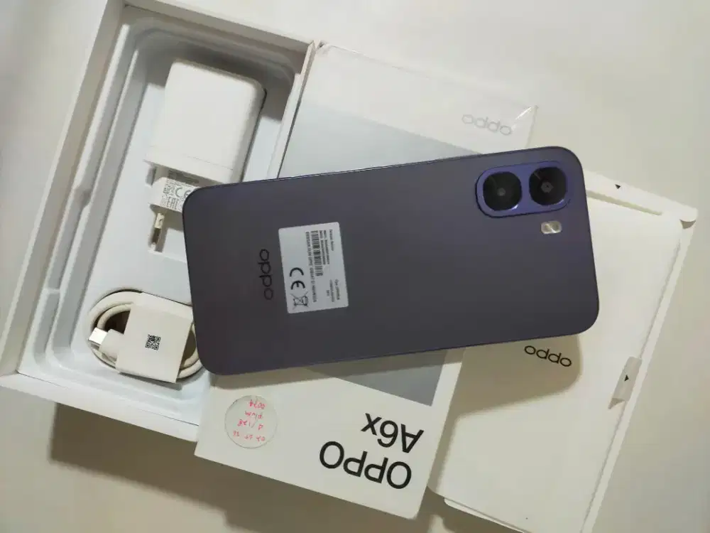 Oppo A6x Ram 4/128 Second Resmi