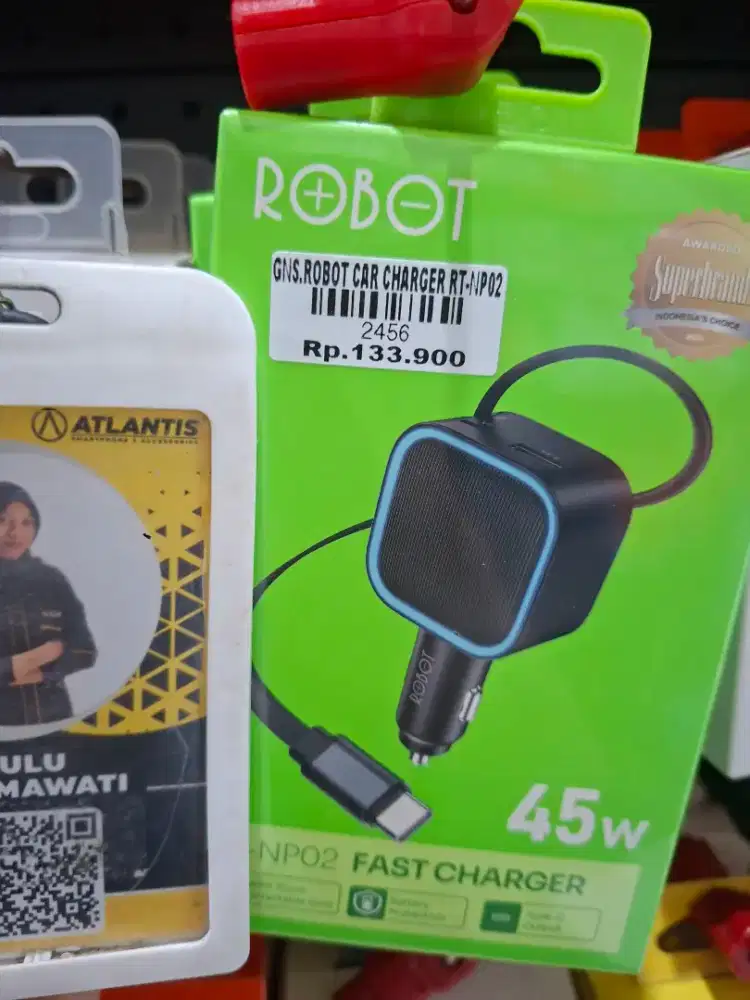 ROBOT CAR CHARGER RT-NP02