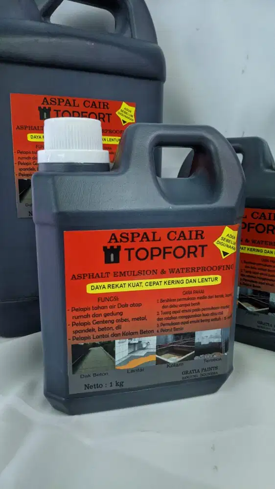 Aspal cair kuat dan cepat kering