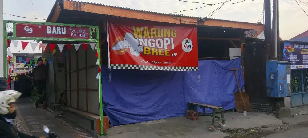 Jual rmh kampung di Medaeng pinggir jalan