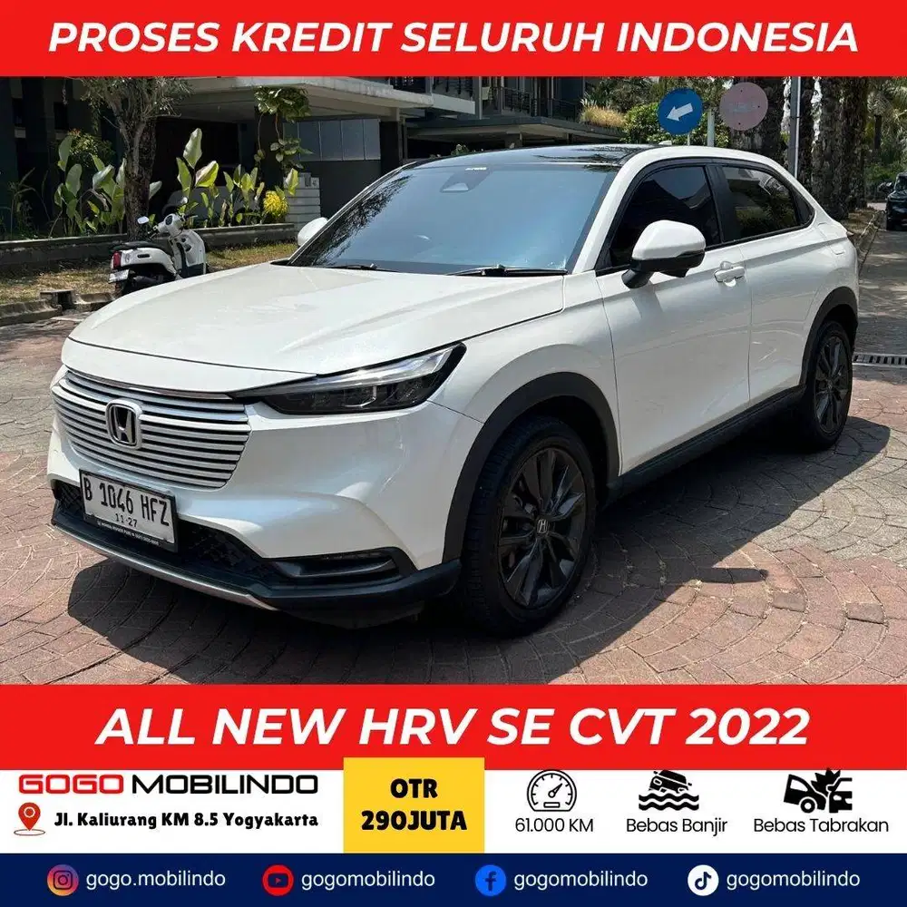 ALL NEW HRV SE CVT 2022 PUTIH PEMAKAIAN 2023