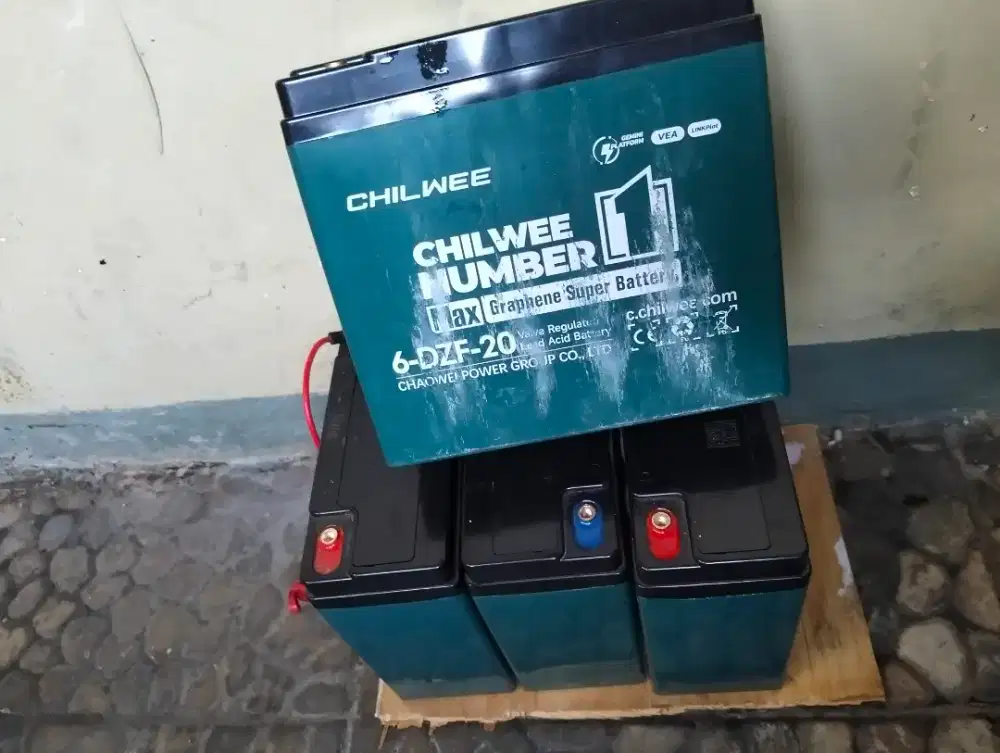 Accu chilwee sepeda listrik 6 dzf 20