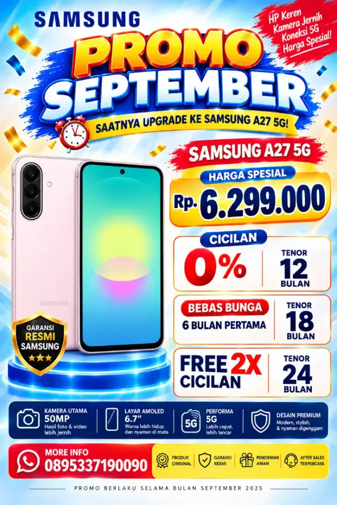 Samsung A27 5G kredit murah