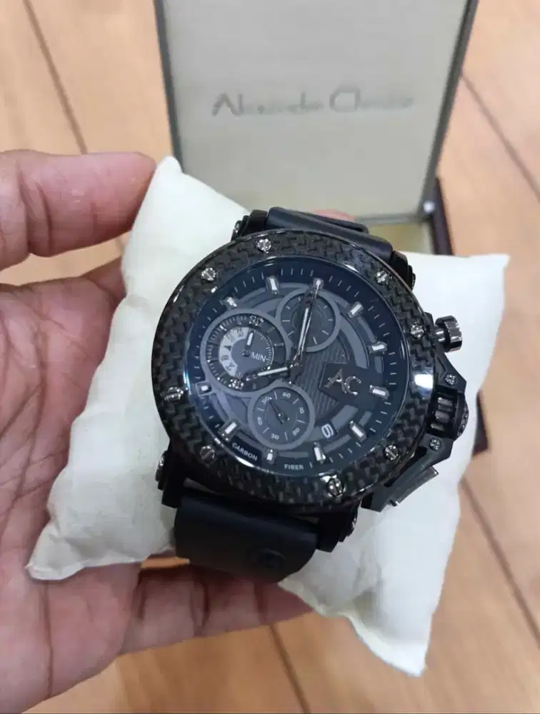 Jam Tangan AC Alexandre Christie Carbon tipe 9205MCR
