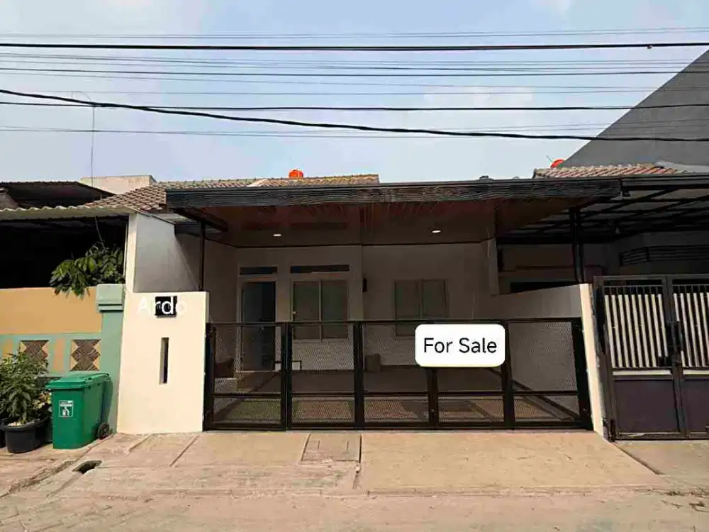 Jual rumah cantik minimalis modern style. Simprug DiPoris Tangerang