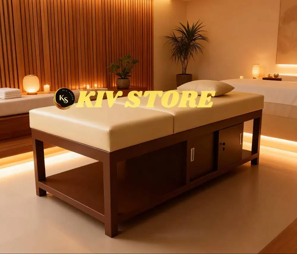 Tempat Tidur Pijat Profesional – Bed Massage Kayu Jati Landa Busa Rebo