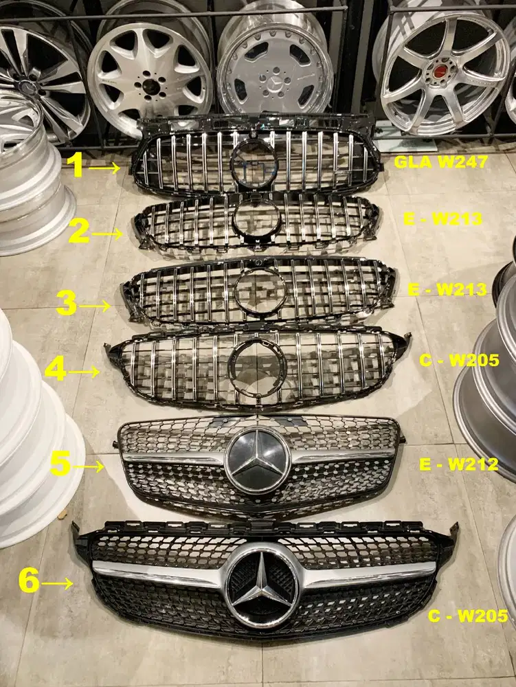 Grill Mercy AMG W205 W212 W213 W253 - BMW G30 G05 F10 Aftermarket