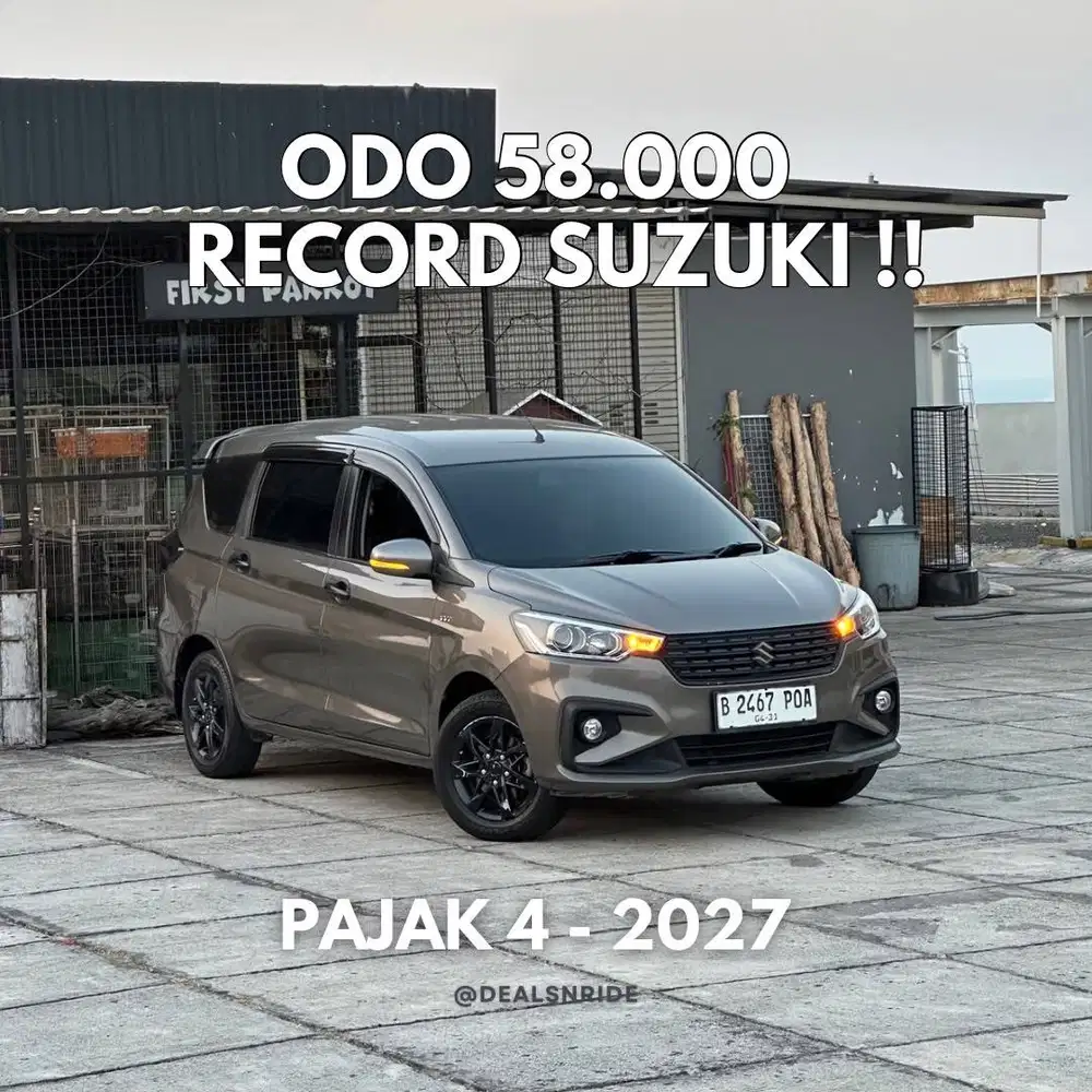 ODO 58.000 ANTIKK !! PAJAK 4/2027 SUZUKI ERTIGA GX 2021 FULL RECORD