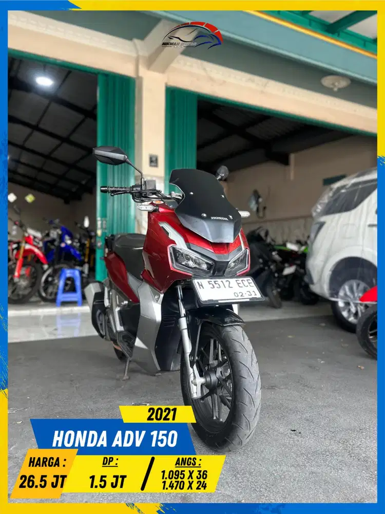 HONDA ADV 150 2021 SIAP ANGKUT MASZEHH HIKMAH MOTOR KEPUH