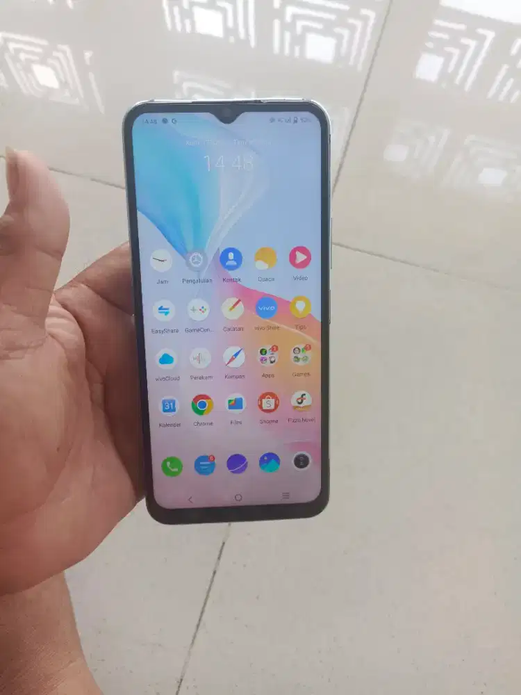 Vivo resmi y21A ram4+1/64 mulus no minus