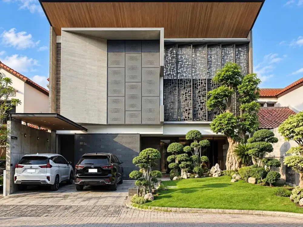 Rumah Citraland Crystal Golf Tropical Minimalis Furnish